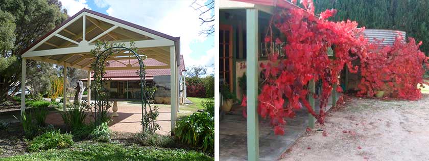 Gazebo and Back Verandha